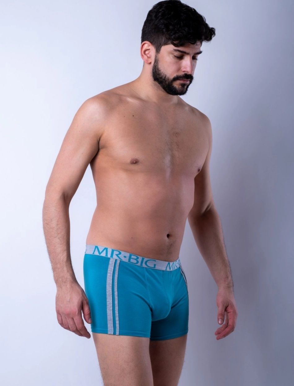 Mr. Big pamut rávarrt gumis sport boxer