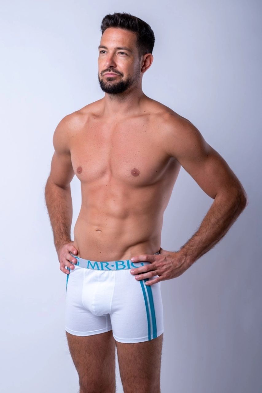 Mr. Big pamut rávarrt gumis sport boxer