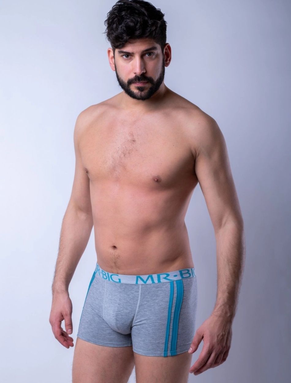 Mr. Big pamut rávarrt gumis sport boxer