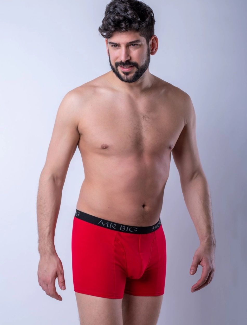 Mr. Big elasztikus pamut classic boxer
