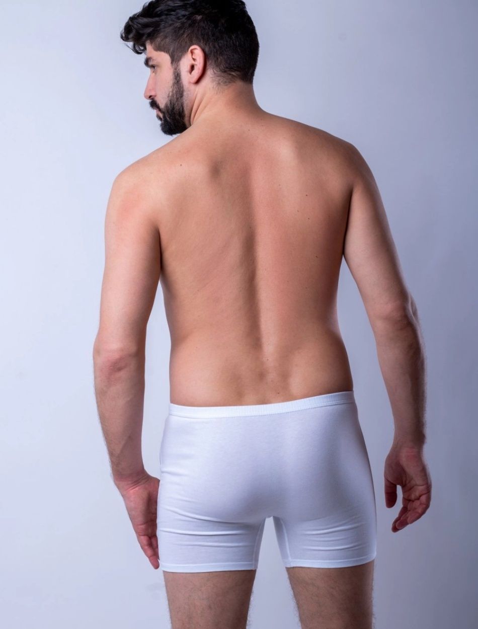 Mr. Big elasztikus pamut férfi boxer, hosszított szárral