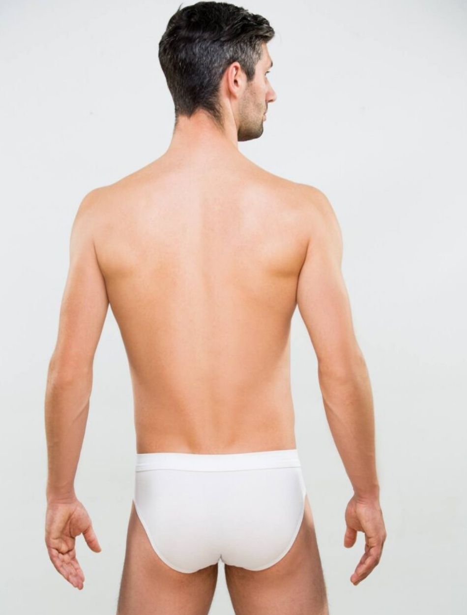 Mr. Big hagyományos fazonú, lapolt gumizású pamut alsó