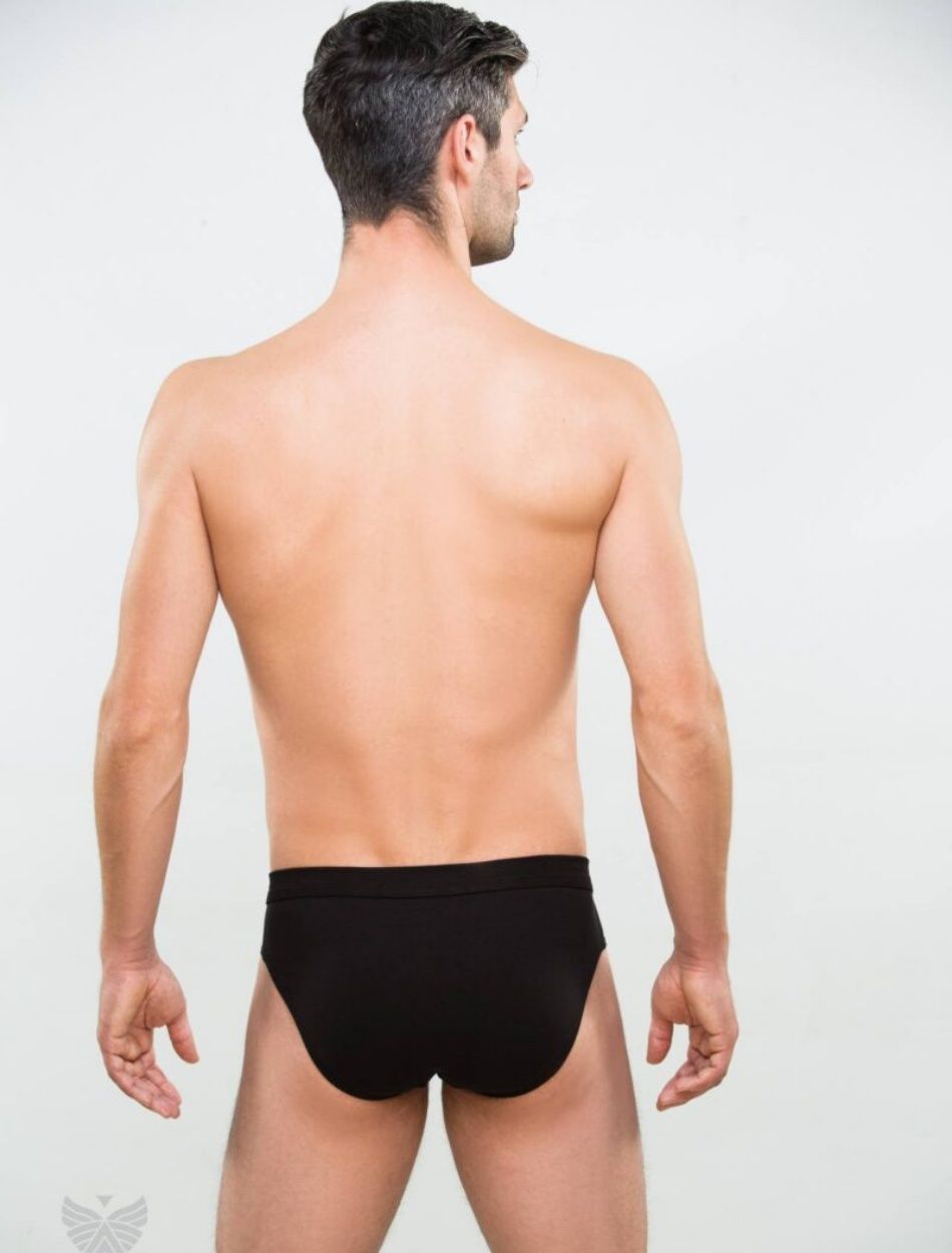 Mr. Big hagyományos fazonú, lapolt gumizású pamut alsó