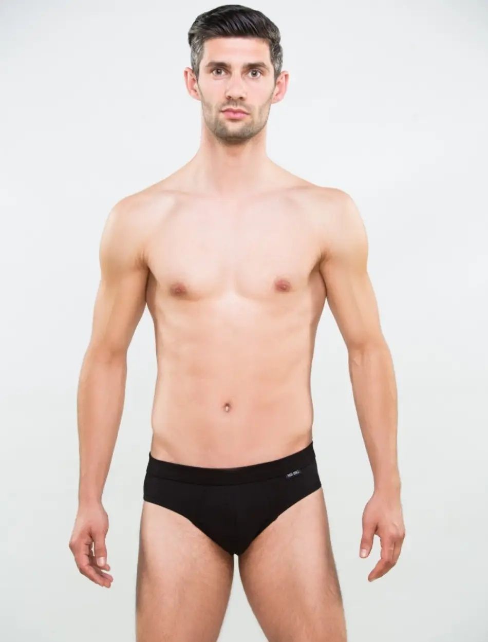 Mr. Big hagyományos fazonú, lapolt gumizású pamut alsó