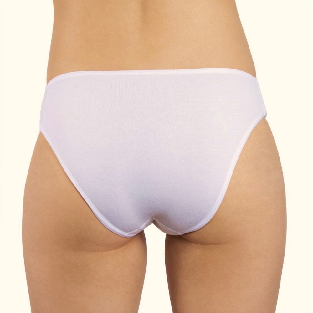 Elasztikus pamut csipkés bugyi Elasztikus pamut csipkés bugyi