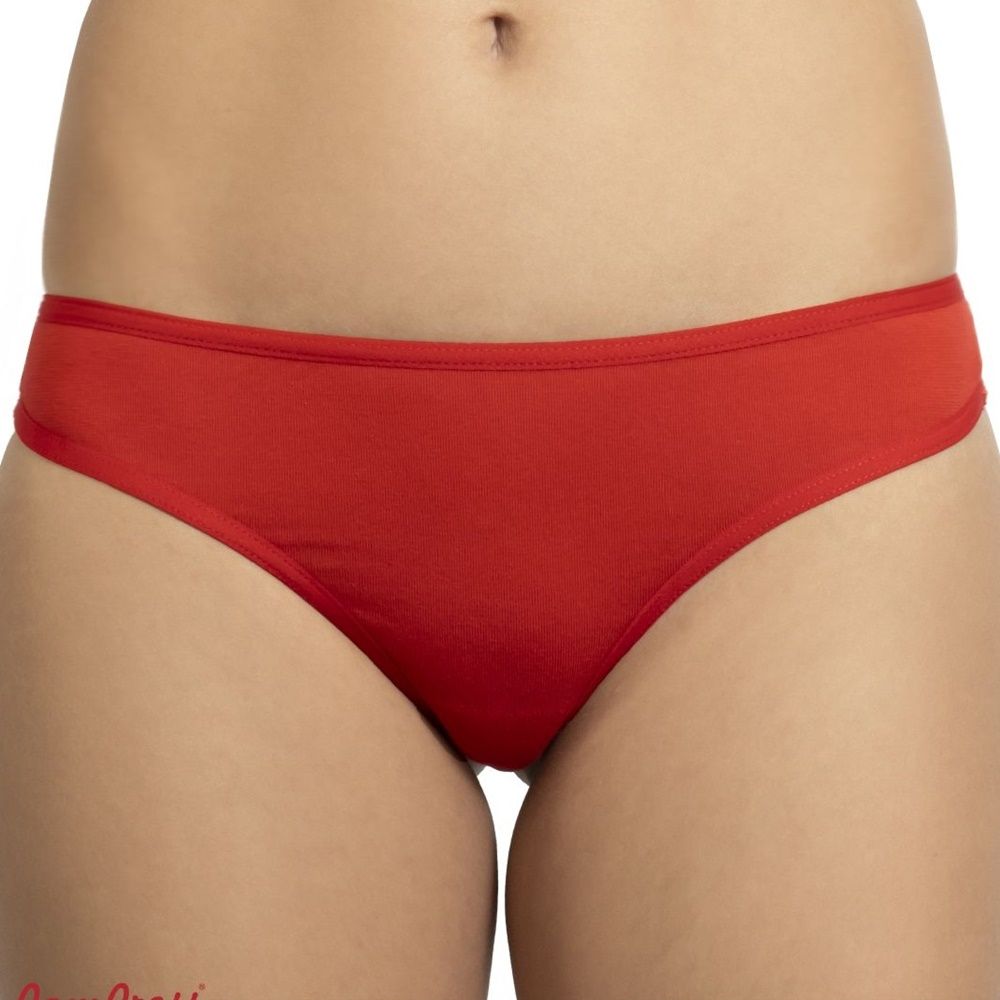 Elasztikus pamut hátoldalán csipkés tanga