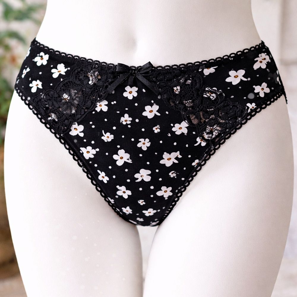 Barones klasszik csipkés pamut alsó (M-2XL)