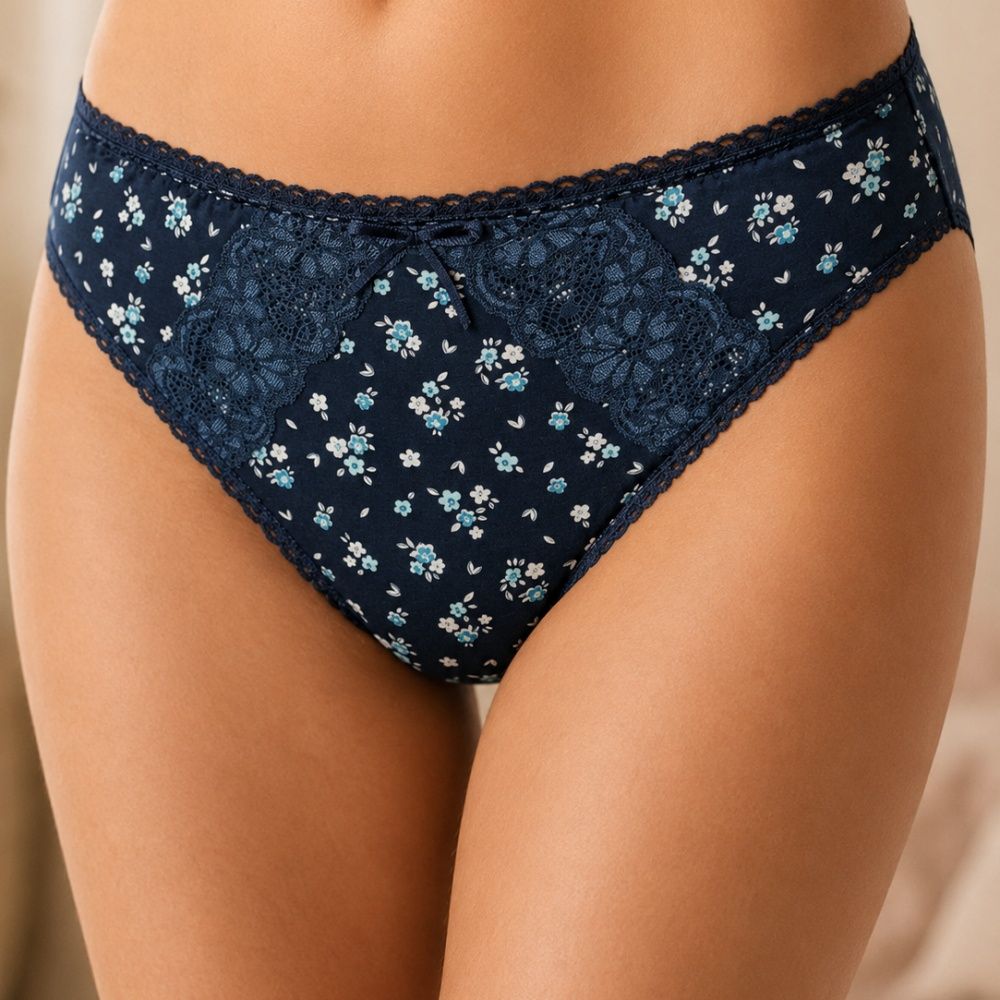 Barones klasszik csipkés pamut alsó (M-2XL) Barones klasszik csipkés pamut alsó (M-2XL)