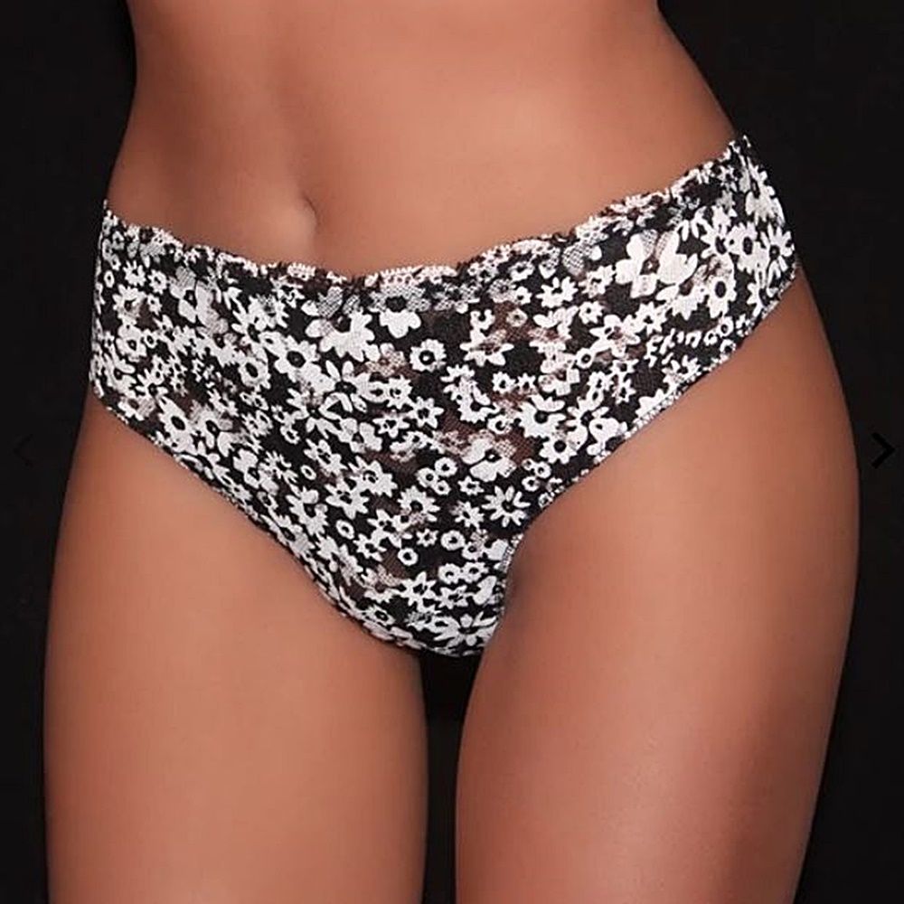 Poppy "Annie" mintás francia tanga