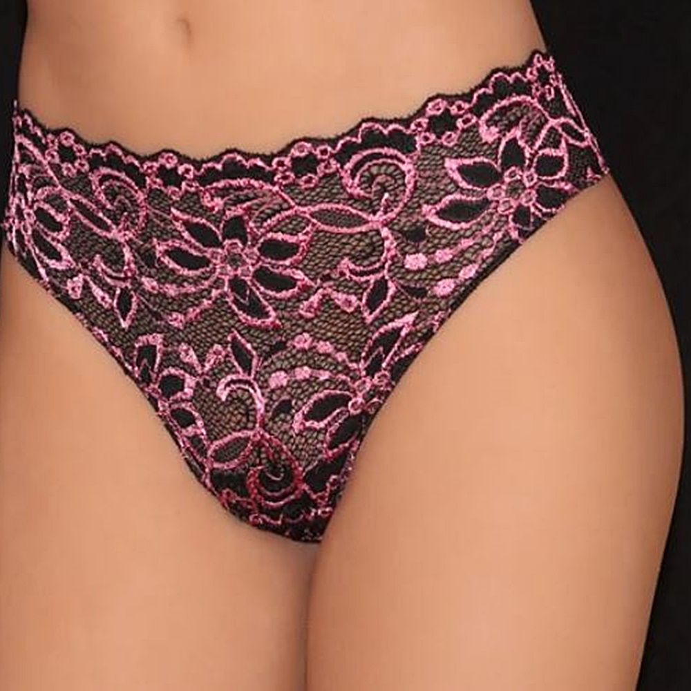 Poppy "Annie" mintás francia tanga