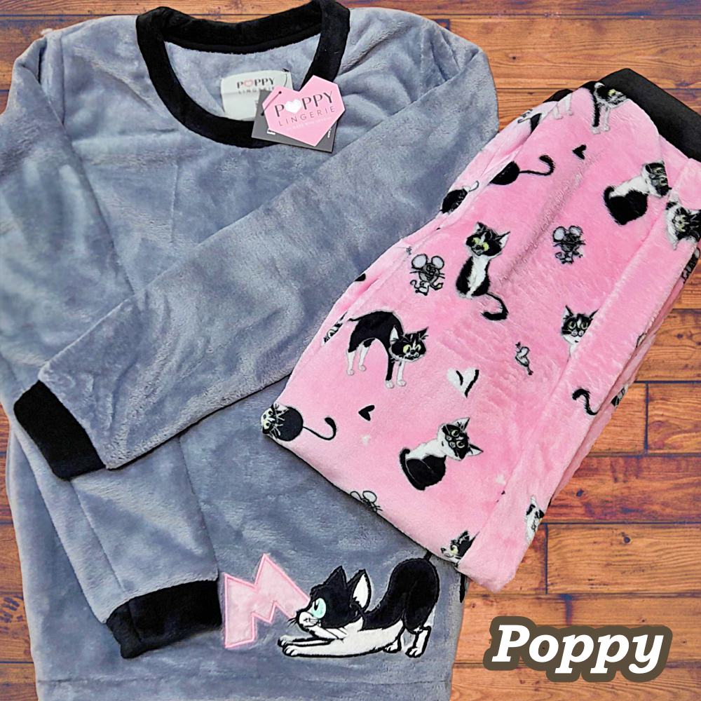 Poppy Nice wellsoft pizsama, Caty Cica