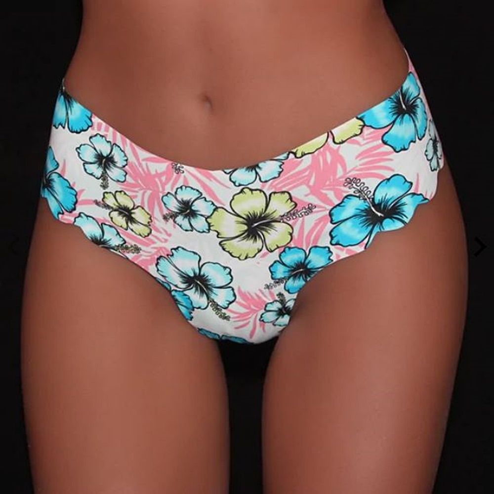 Poppy lézervágott flower tanga