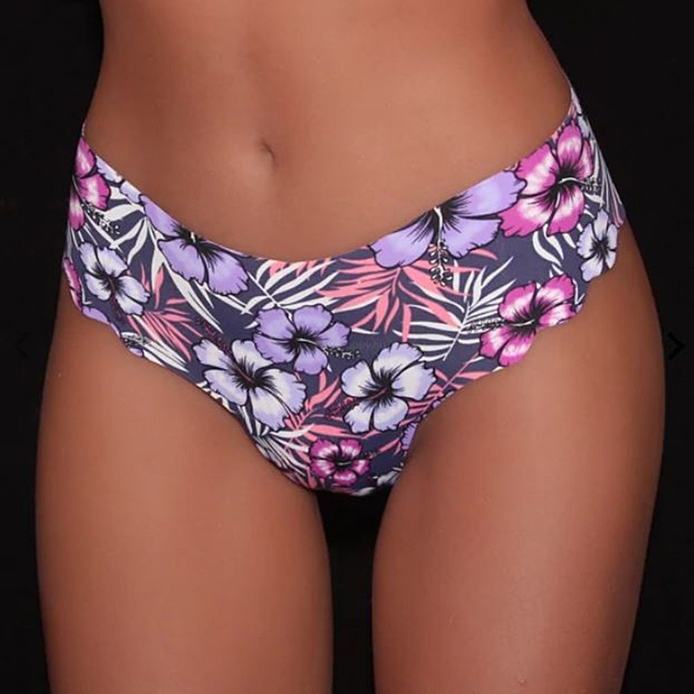 Poppy lézervágott flower tanga