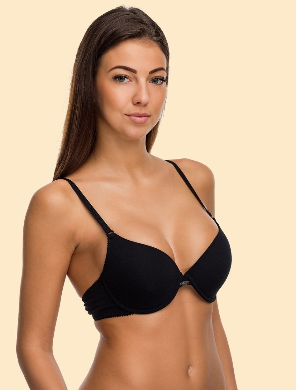 Előformázott merevítős pamut melltartó