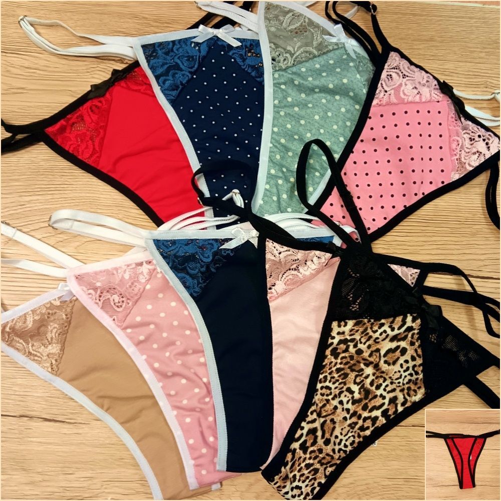 "Flower" csipkésfüles tanga (állítható pántos) "Flower" csipkésfüles tanga (állítható pántos)