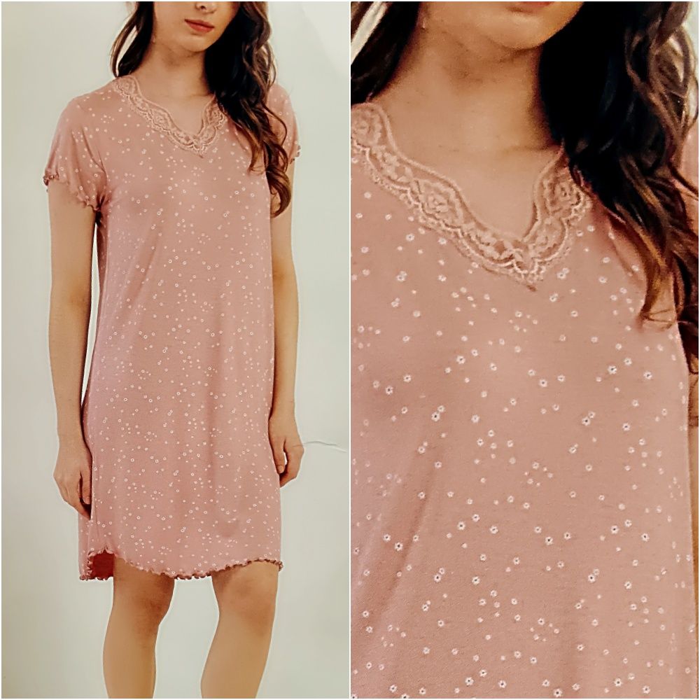 Mintás női hálóing (XL-4XL)