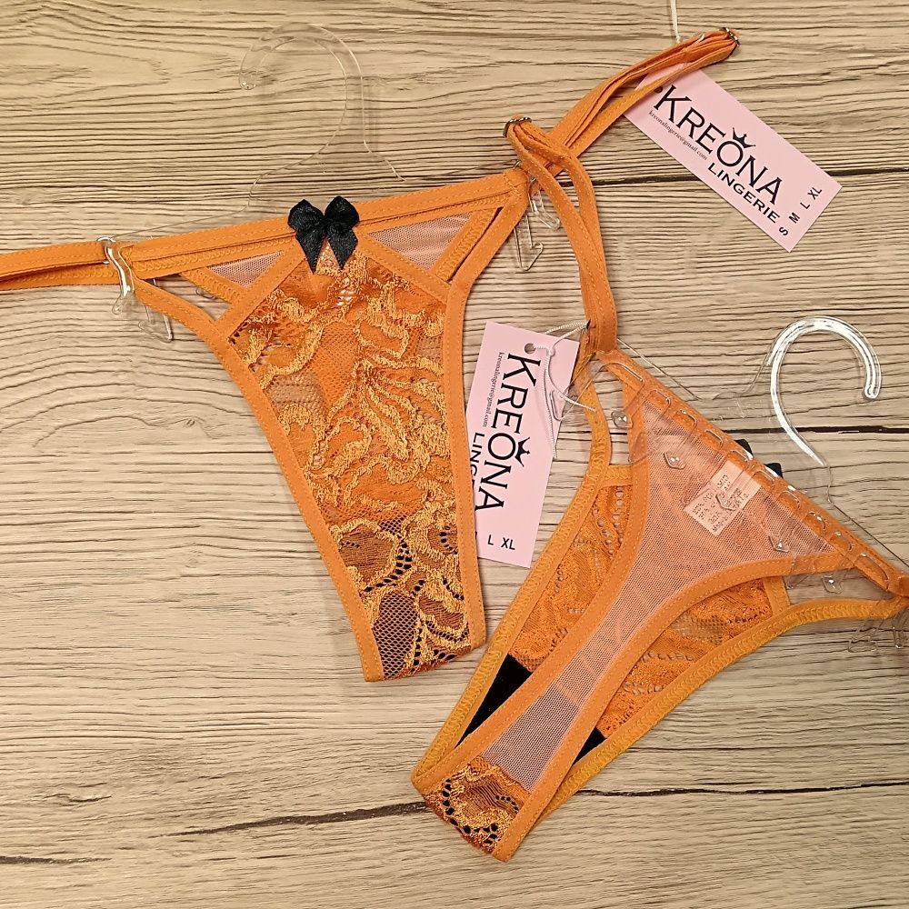 Kreona csipkés tanga (állítható pántos)