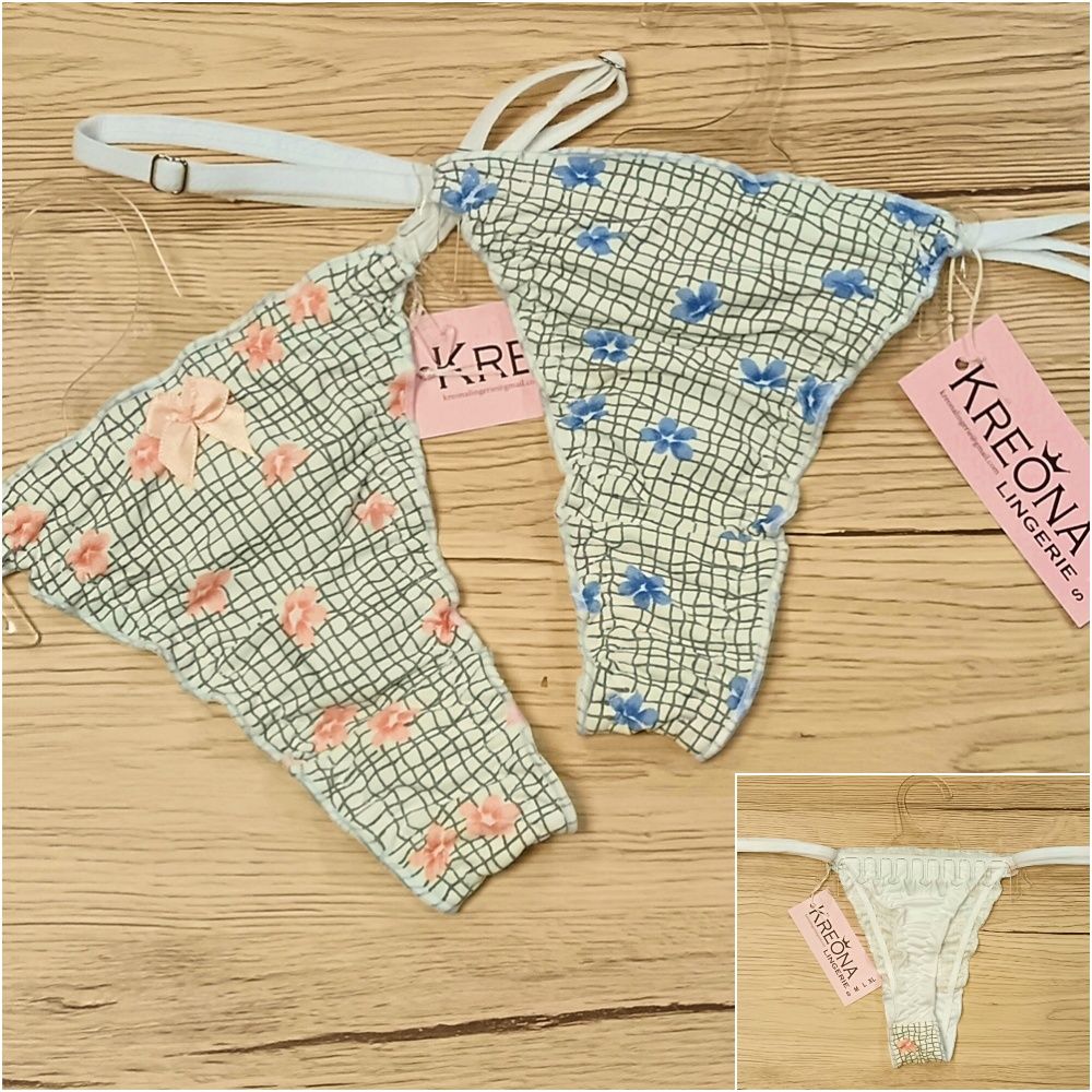 Kreona mintás tanga (állítható pántos)