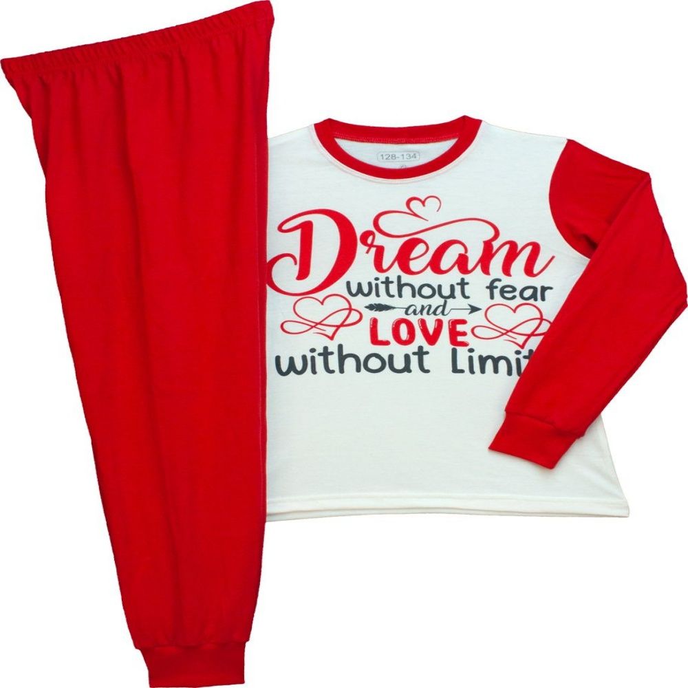 Lány hosszú ujjú pizsama, Dream