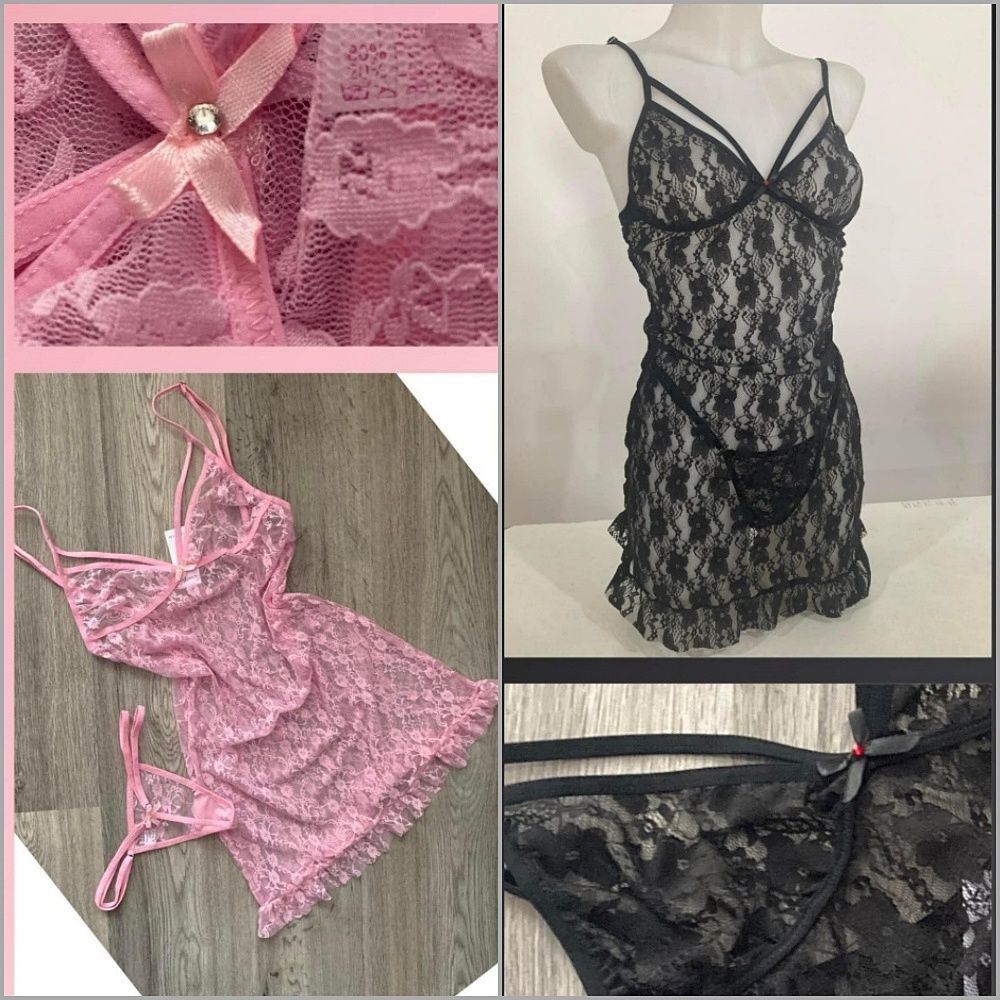 "Flower" Lara csipkés garnitúra "Flower" Lara csipkés garnitúra