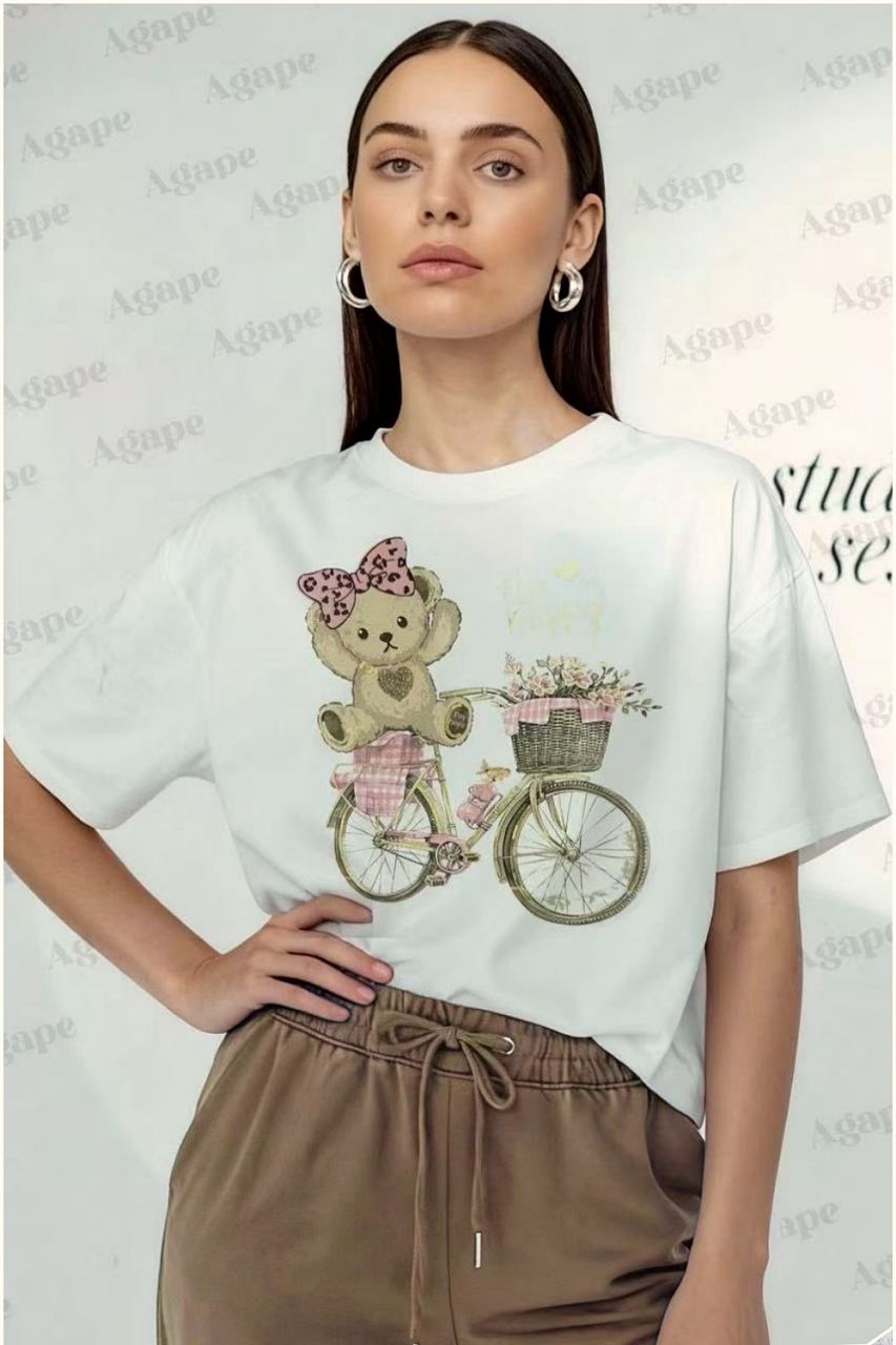 Maci mintás női felső