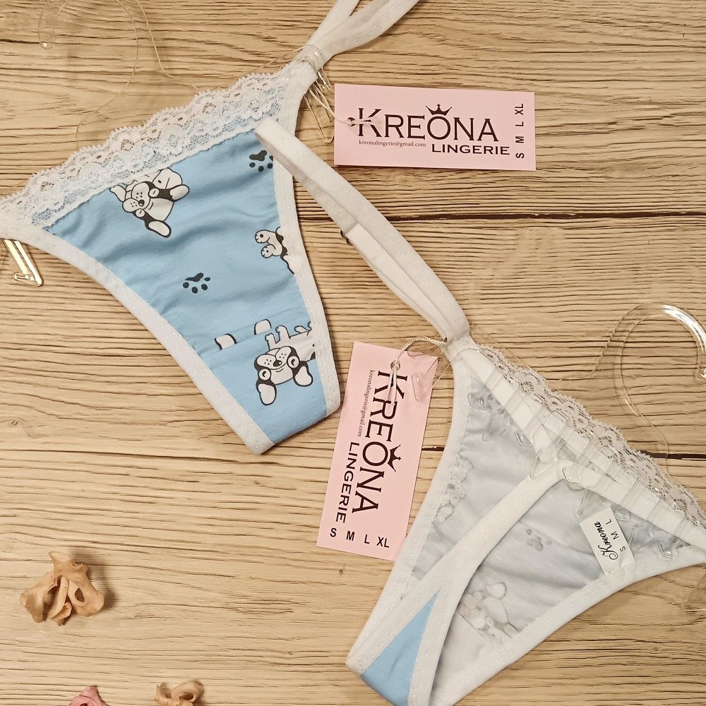 Kreona mintás tanga (állítható pántos)