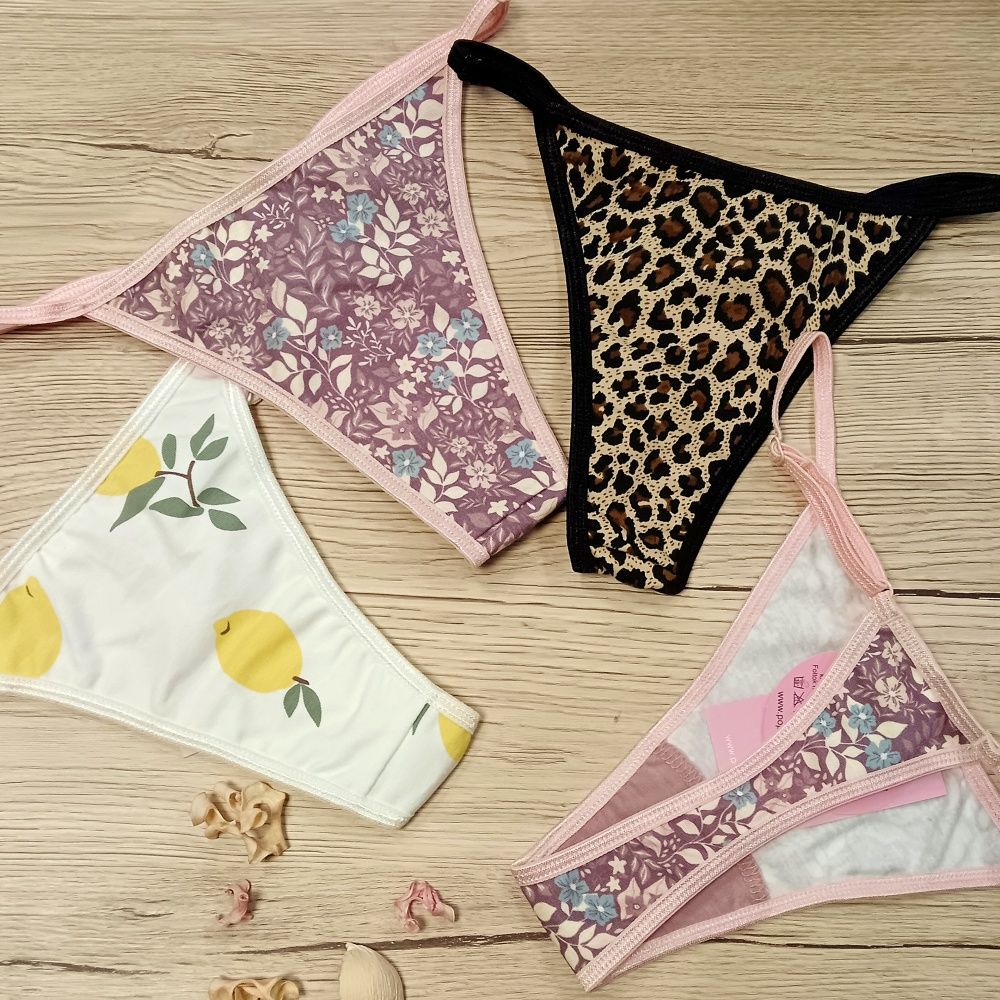 Poppy "Niki" mintás tanga (állítható pántos)