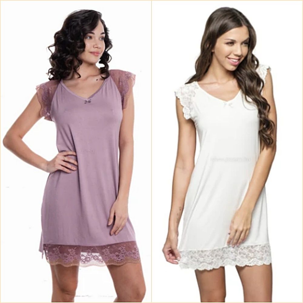 Poppy "Olive" pamut hálóing